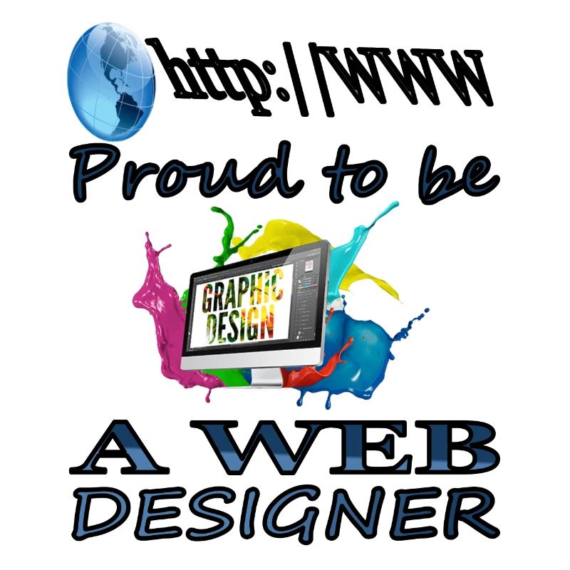 Ich bin Web designer Web-Entwickler Geschenkidee