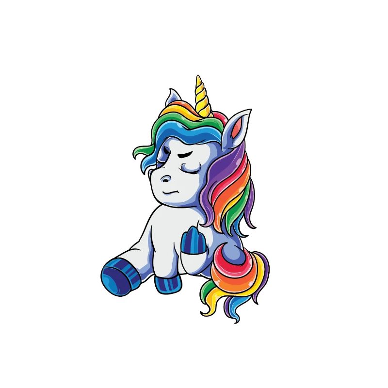 Ich Hasse Menschen Einhorn