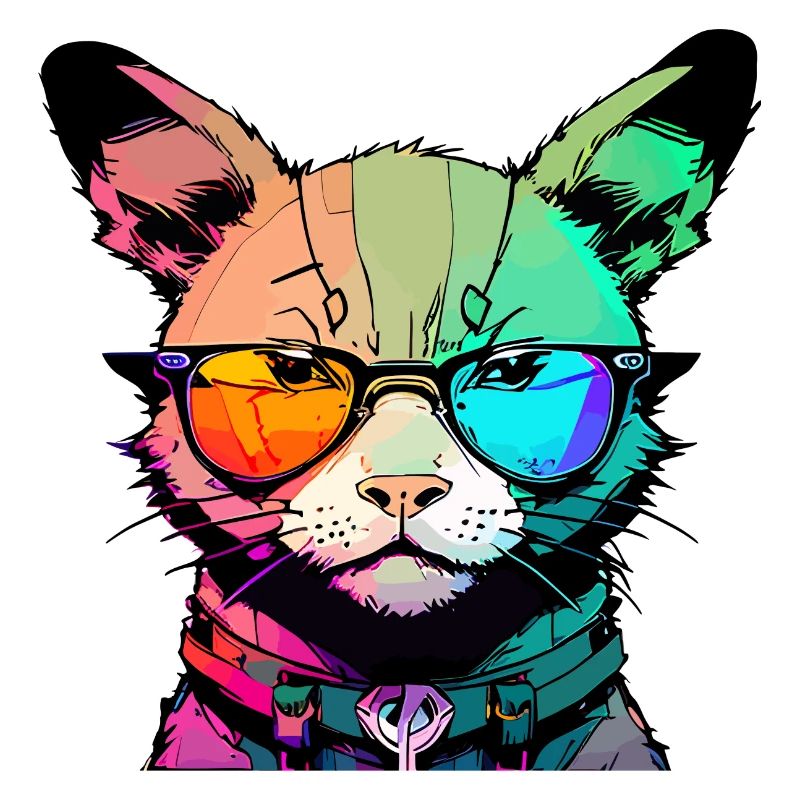 Weltraum Katze