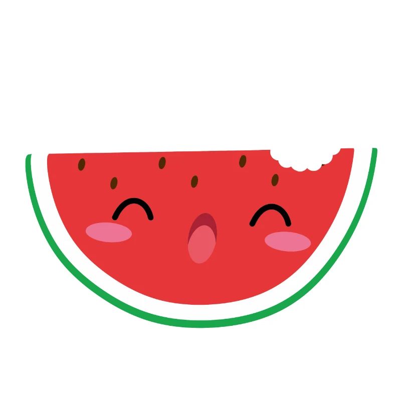 Melon d'eau mignon