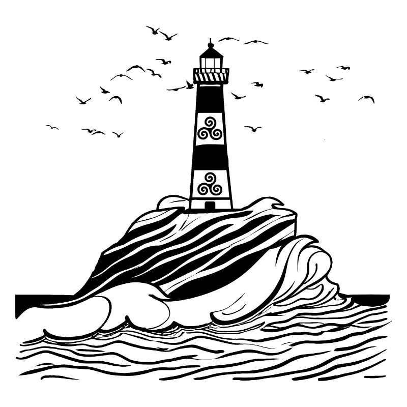 Breton Lighthouse #1