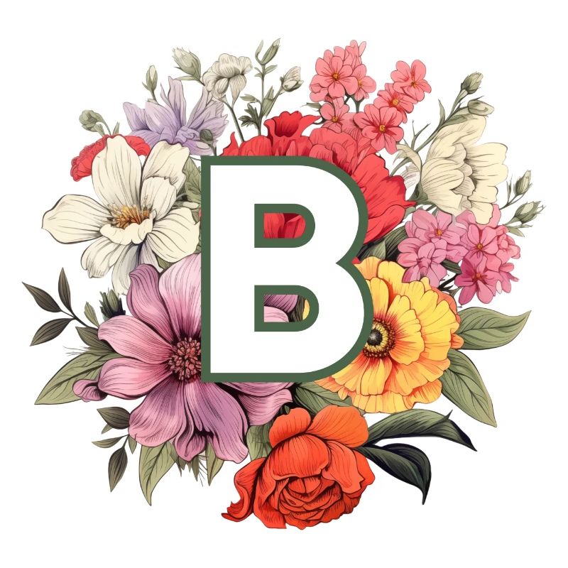 B Monogram Bouquet