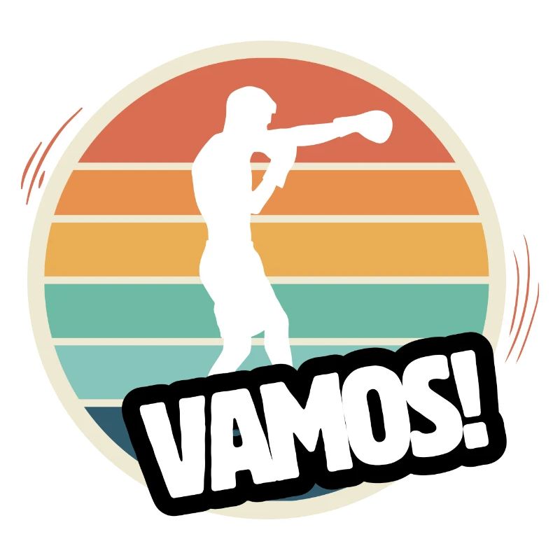 Vamos boxe rétro