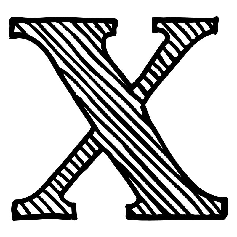 X Hatched