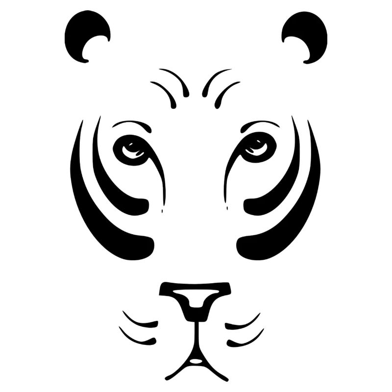 Lioness noir et withe