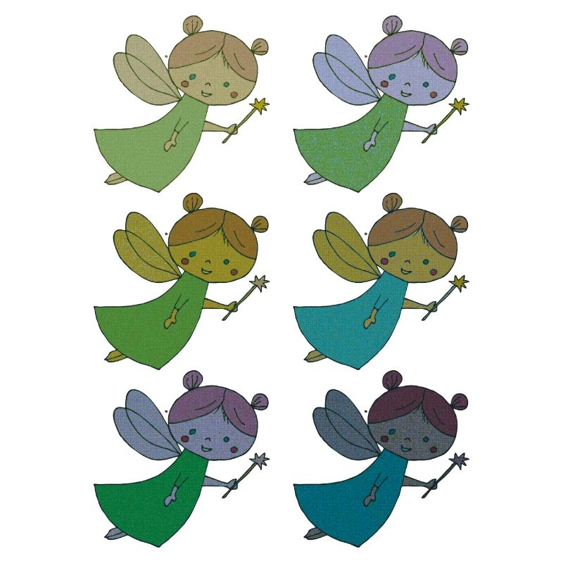 Fee 6fold multicoloured