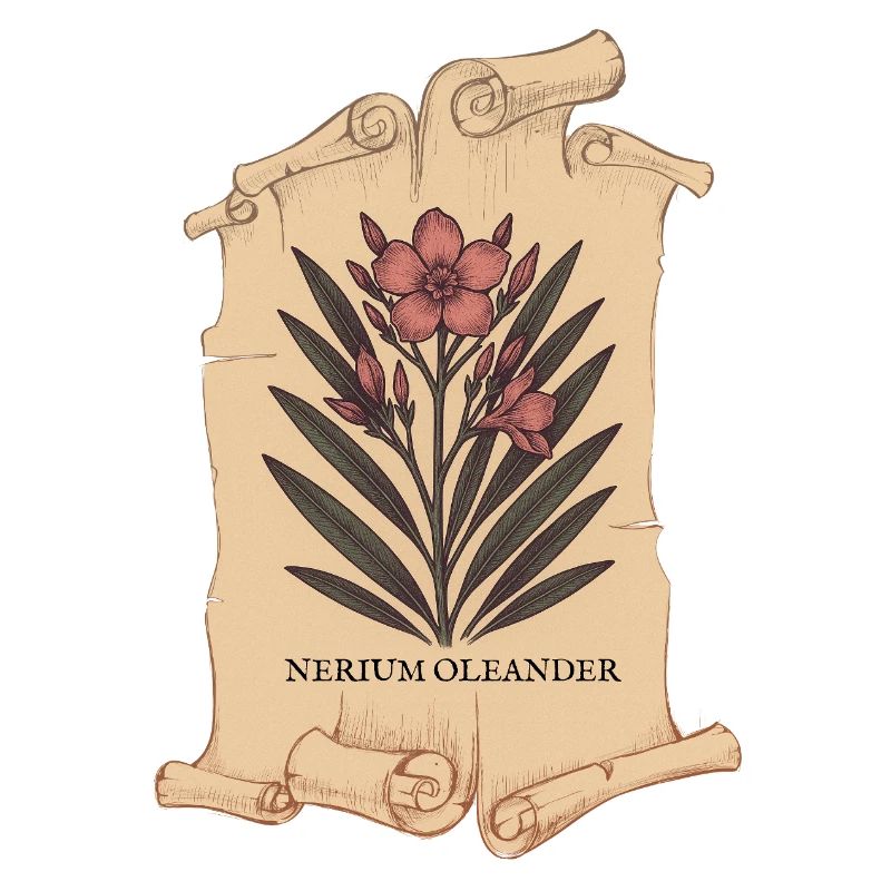 Nerium oleander – Une élégance mortelle