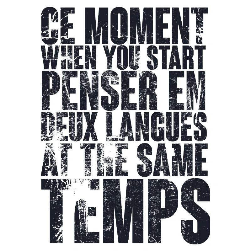 CITATION COOL POUR LES MULTILINGUES, bilingues