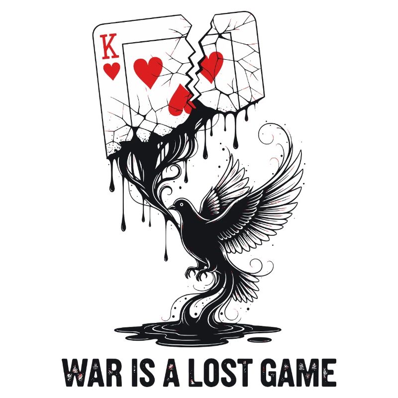War Is A Lost Game Anti-War Statement