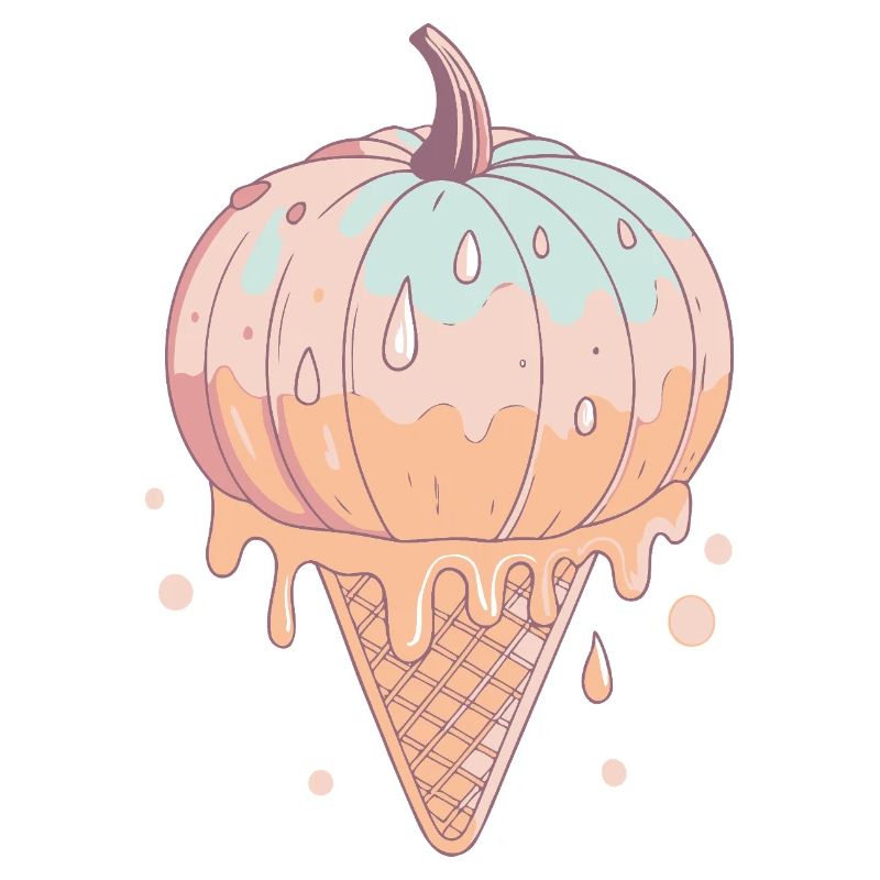 Pastel Glazed Pumpkin