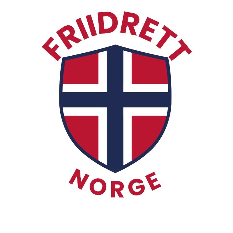 Drapeau avec drapeau de la Norvège