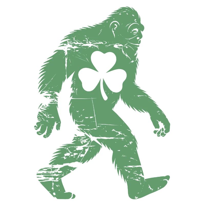 Le trèfle du Bigfoot de la Saint-Patrick