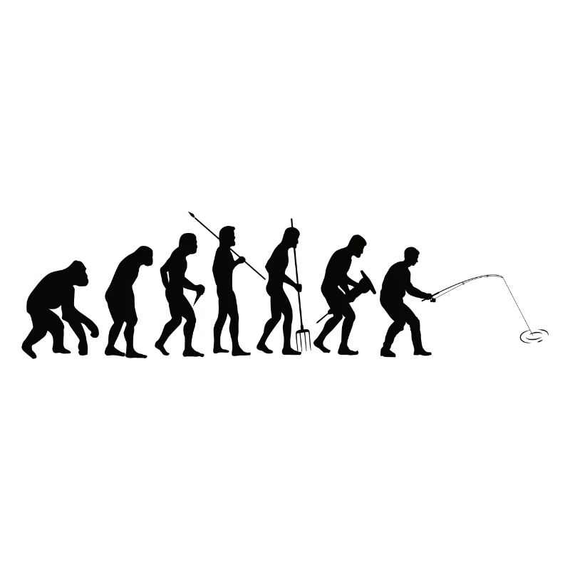 Pêche Evolution pêcher cadeau de pêche pêche
