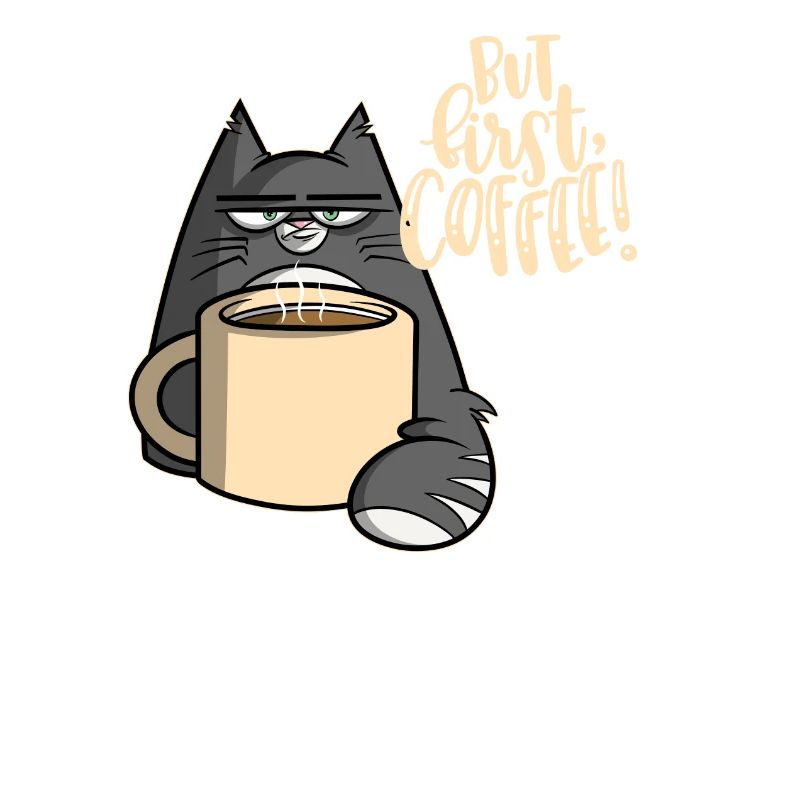 But first coffee - Cat