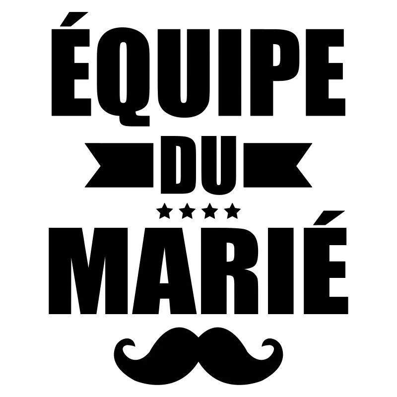 équipe du marié
