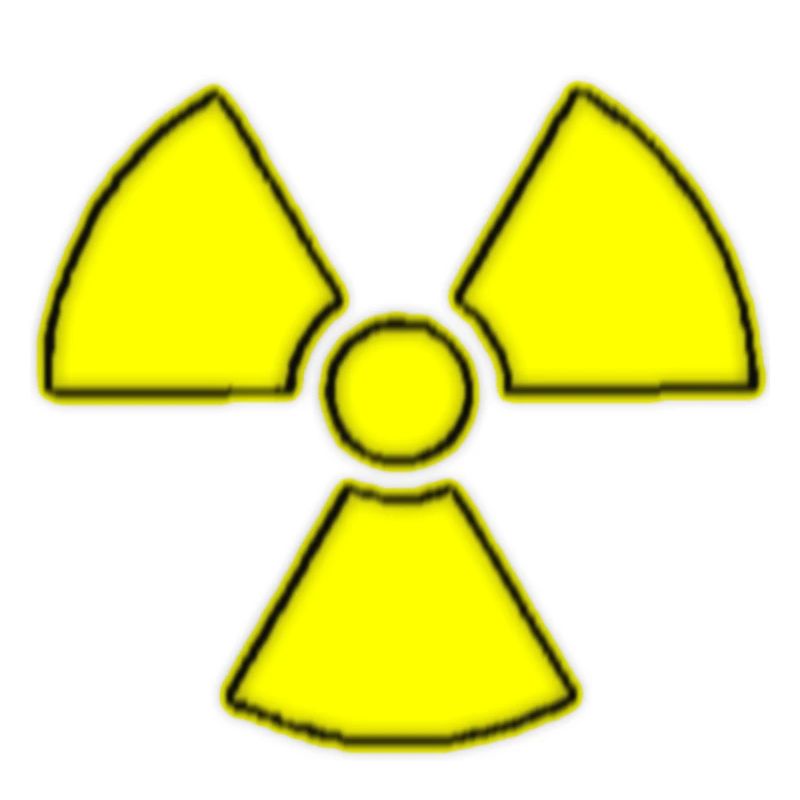 Atomzeichen gelb