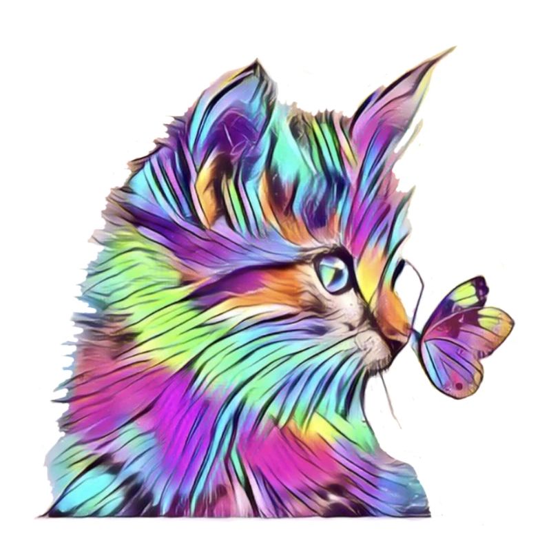 Regenbogen Schmetterling