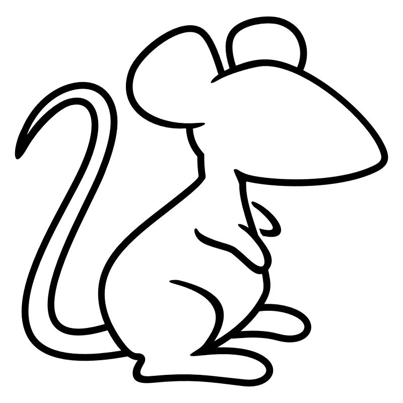 Cuddly mouse (1c, minimal)