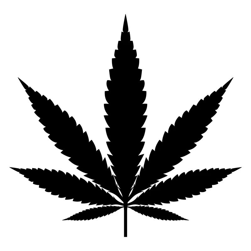 Marihuana Blatt