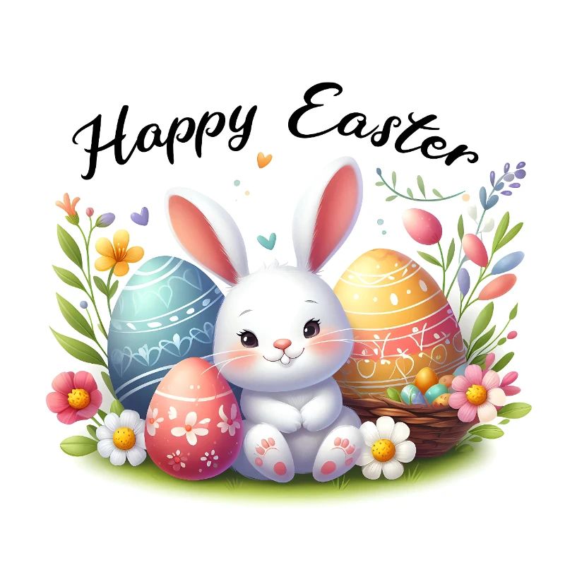 Froher Osterhase