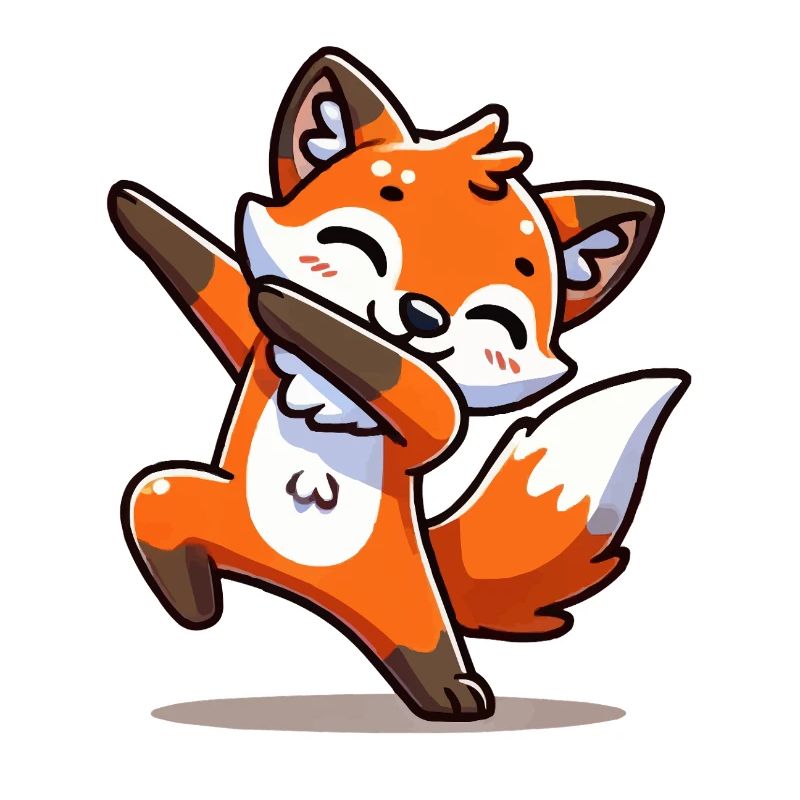 fuchs tier dabbing
