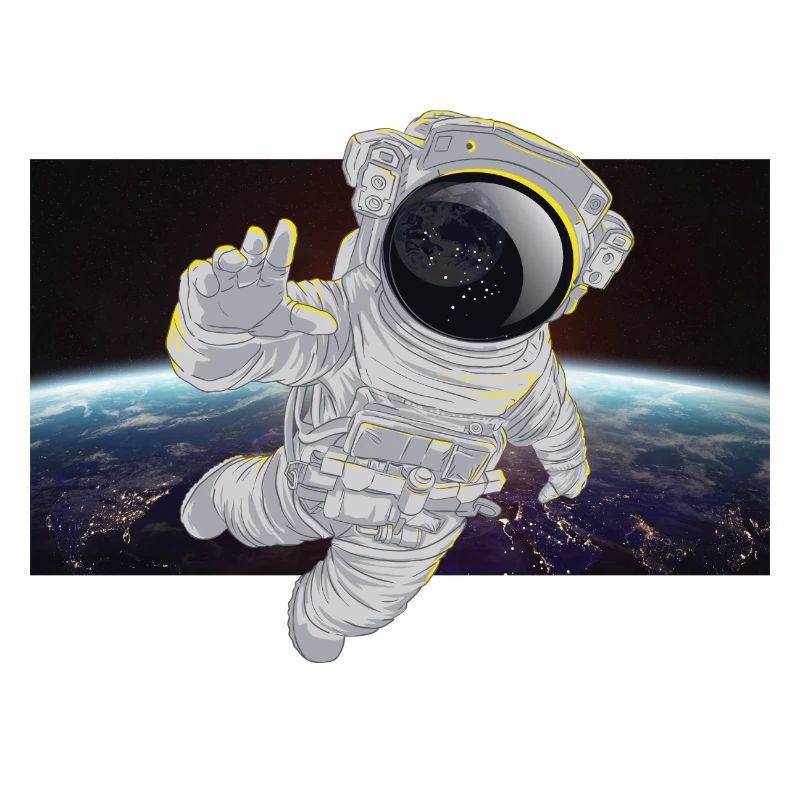 Astronaute dans l’espace