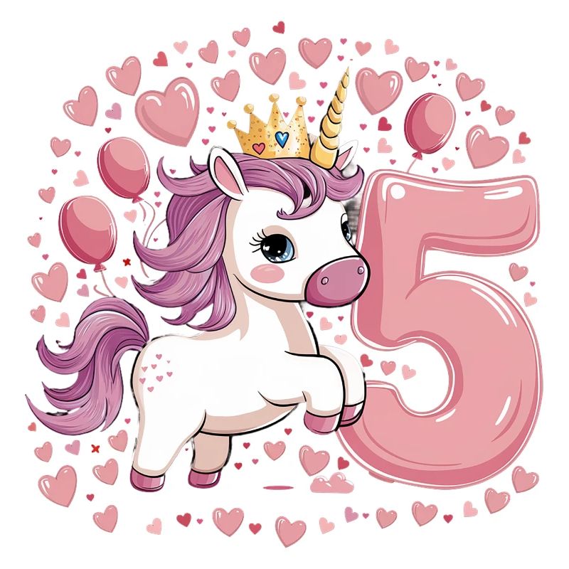 Licorne - 5e anniversaire - 5 ans