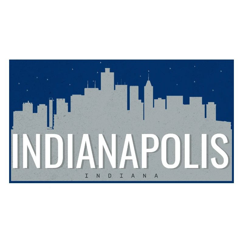 Indianapolis Skyline Night