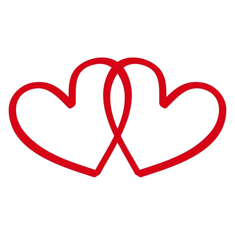 red hearts