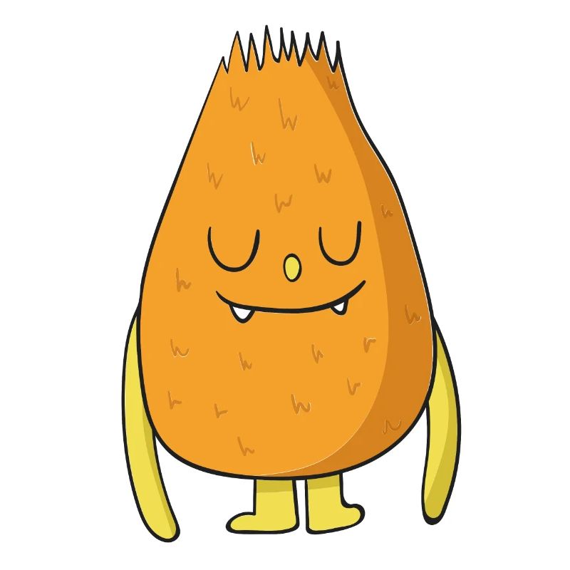 Pelziges Monster
