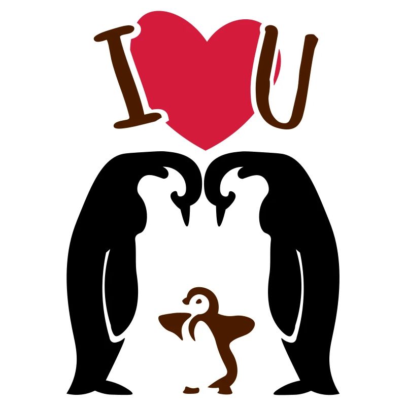 Pinguinfamilie - Pinguin - Eltern