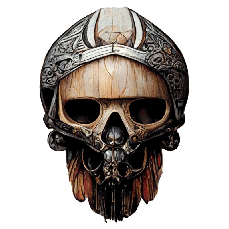 Viking Warrior Skull