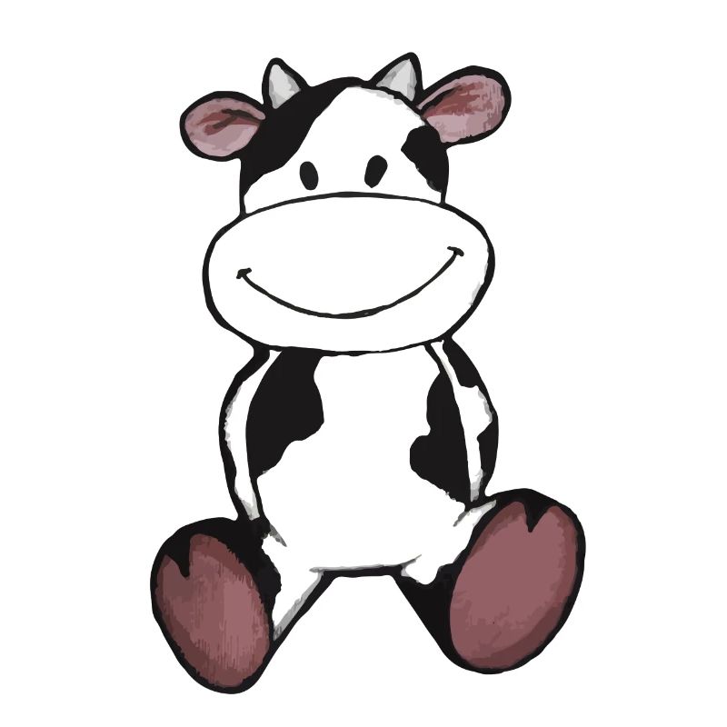 Vache heureuse