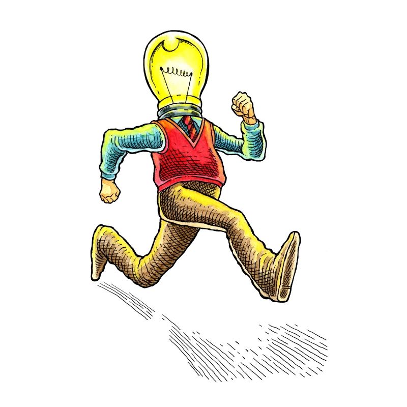 GLÜHBIRNE MAN