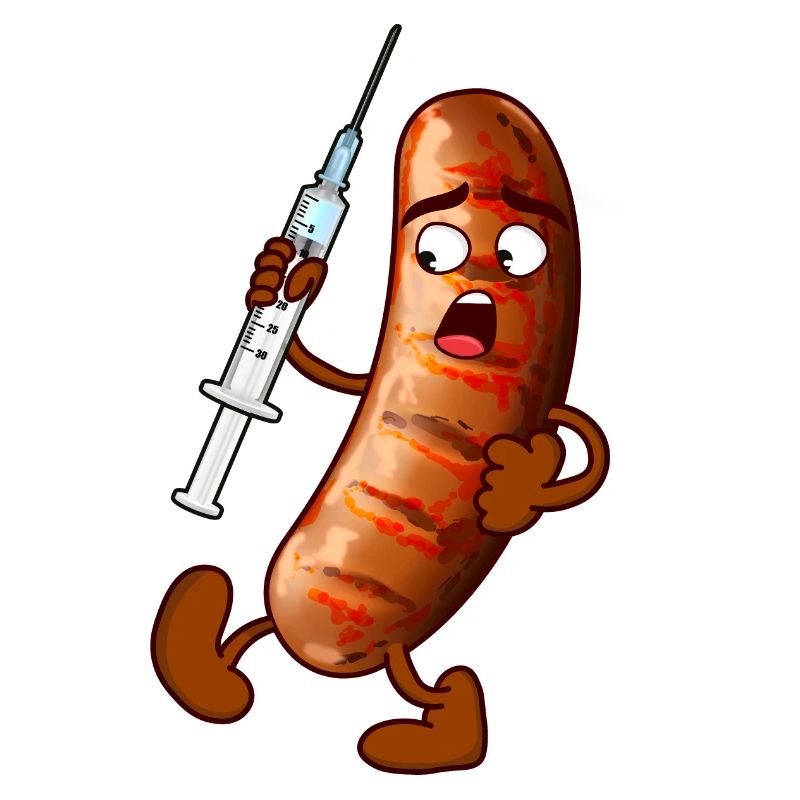 impfwurst Bratwurst Impfen Virus