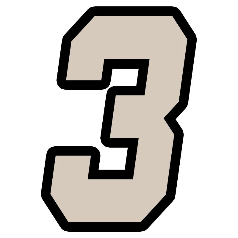 Nummer drei 3