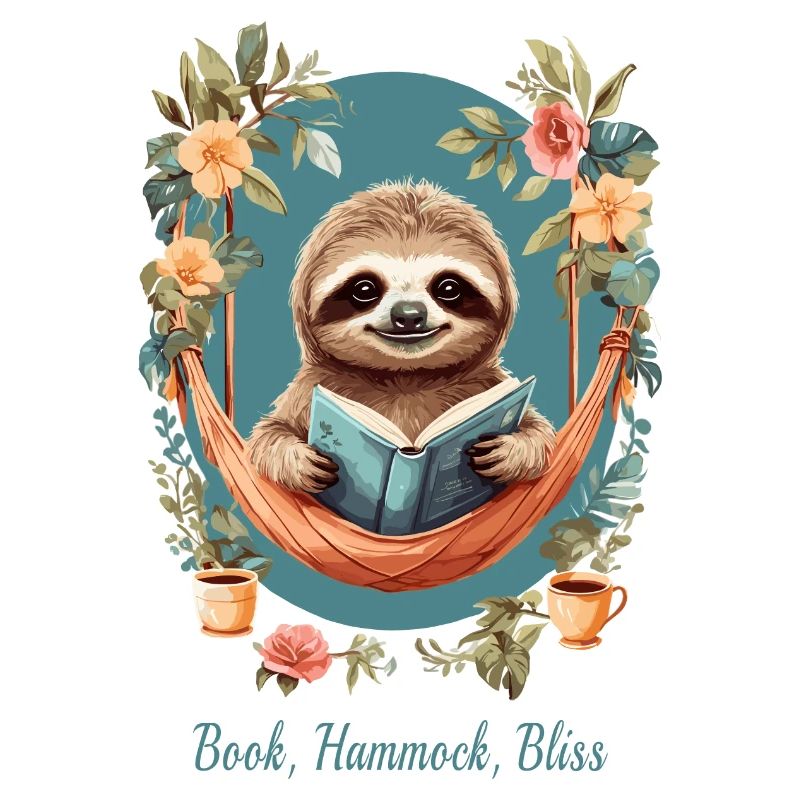 Book, Hammock, Bliss