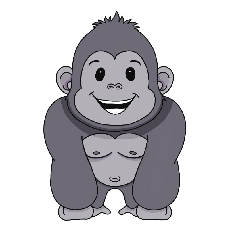Gorilla Affe
