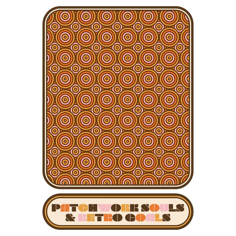 Patchwork Souls & Retro Goals – 70s Pattern
