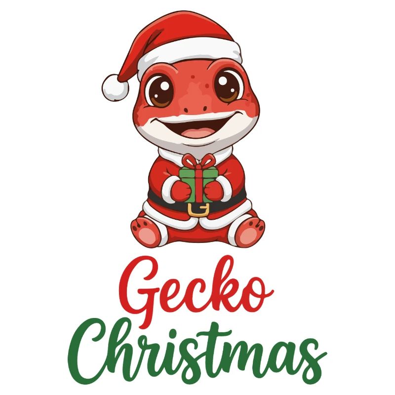 Cadeau de Noël Gecko