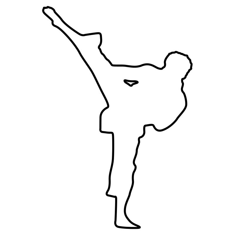 karate_umriss