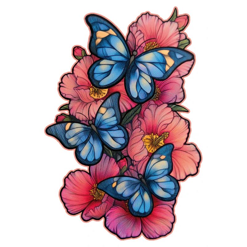 Fleur Papillon