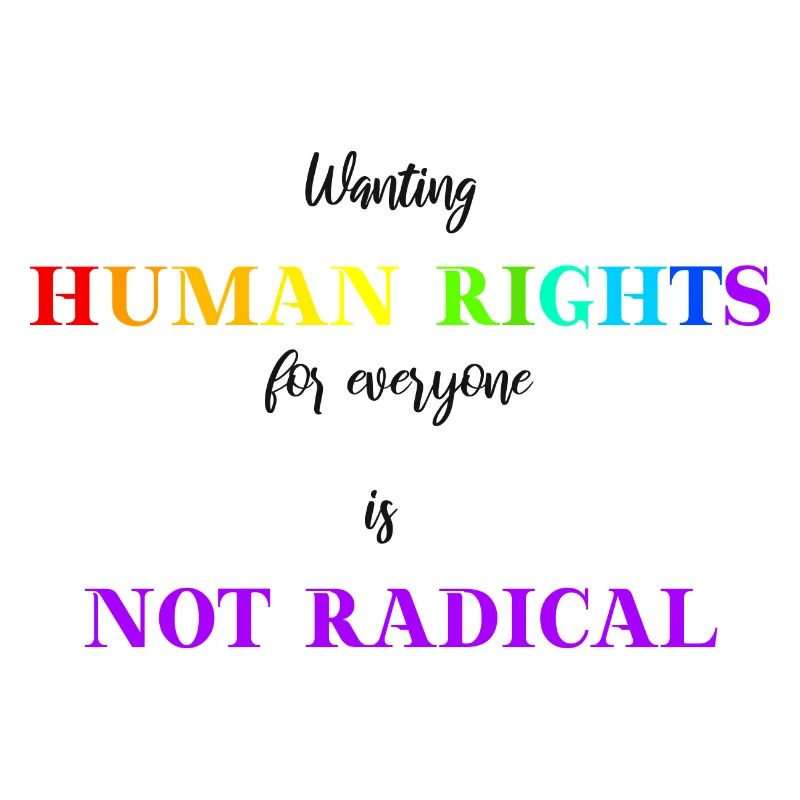 Human Rights for everyone Geschenkidee lgbtq