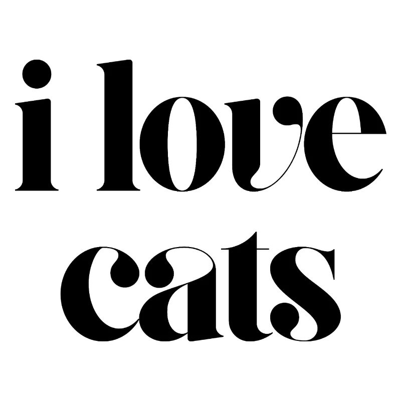 J’adore les chats