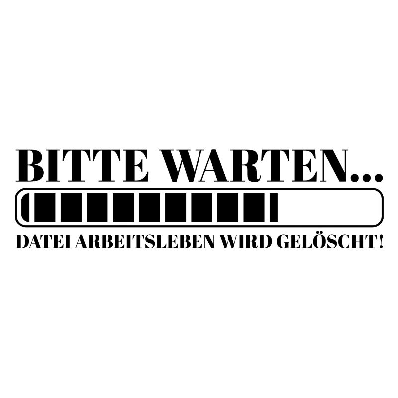 Bitte warten Datei Arbeitsleben wird gelöscht