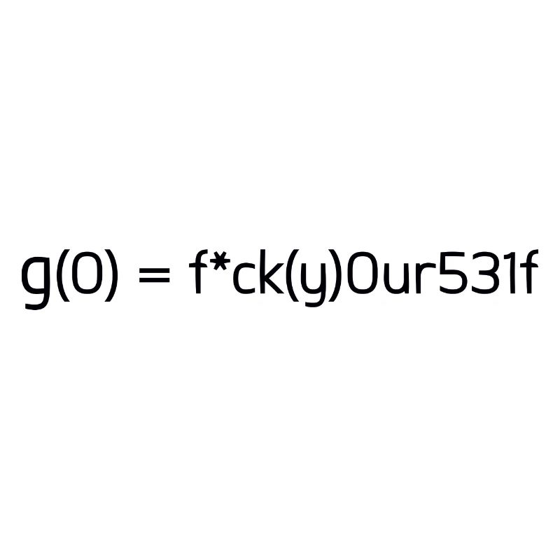 Math funny funny formula gift idea