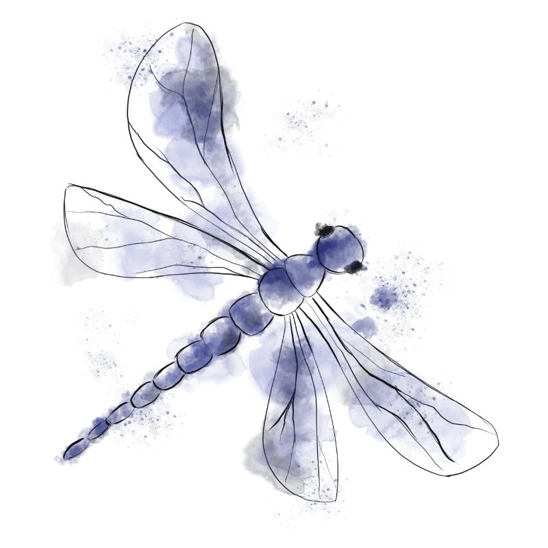 Blaue Libelle