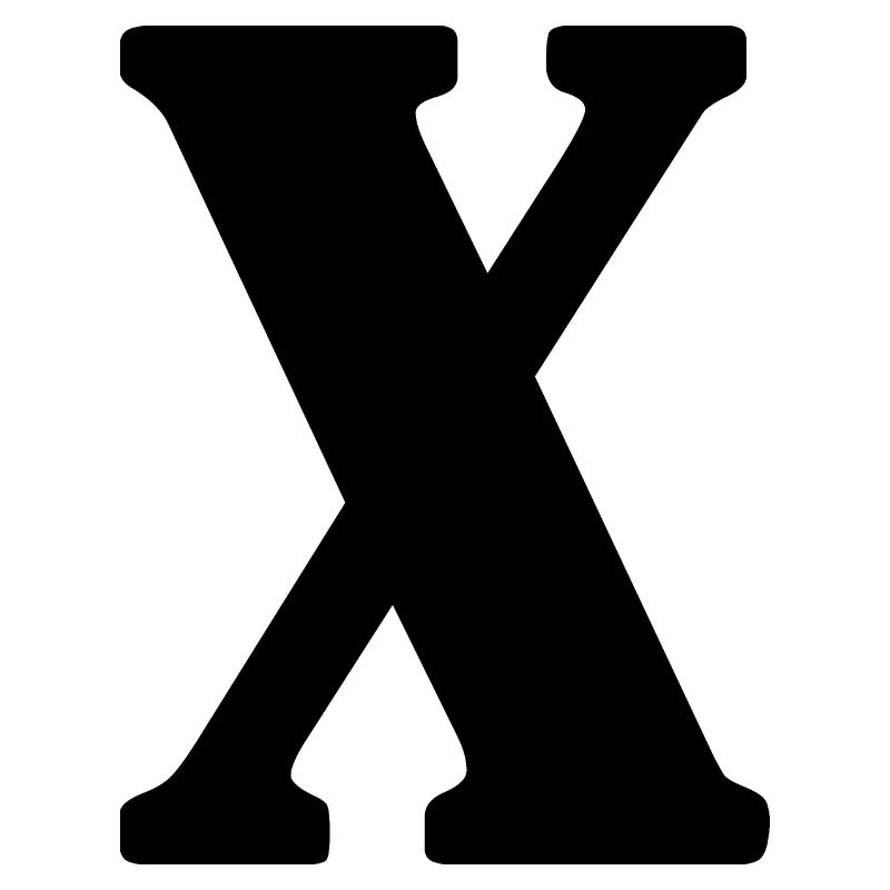 X
