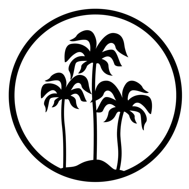 Palme palm trees