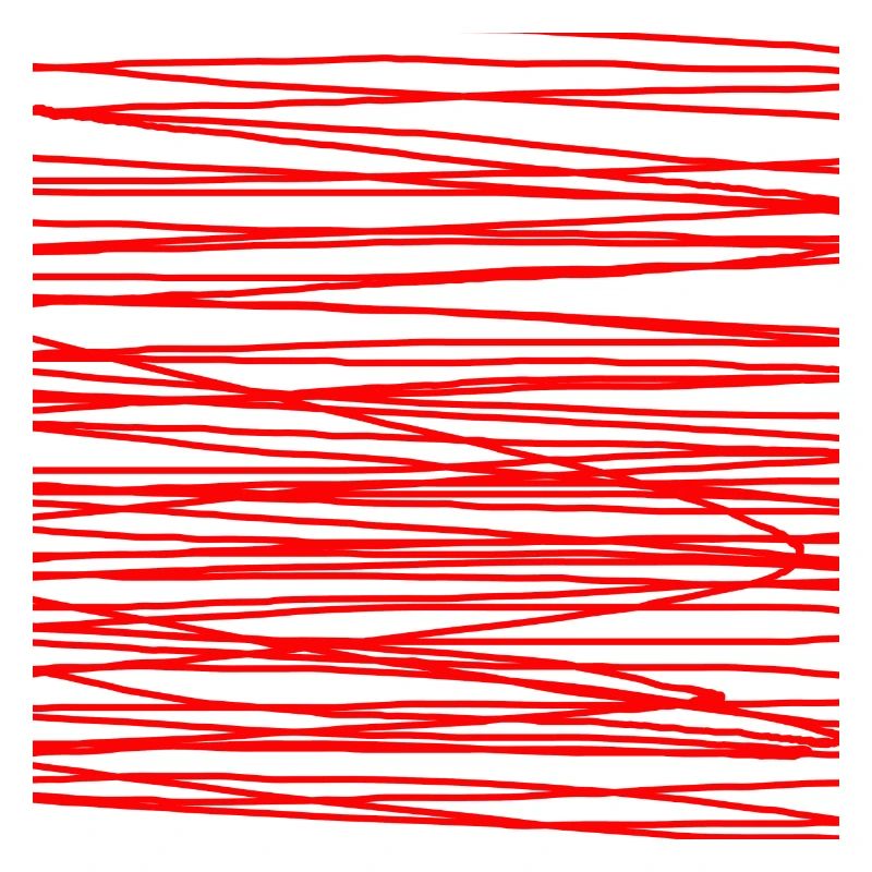 Stripe Red Art Pattern